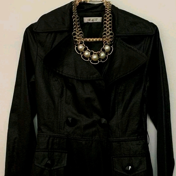 Black coat by R&G - Picture 1 of 7